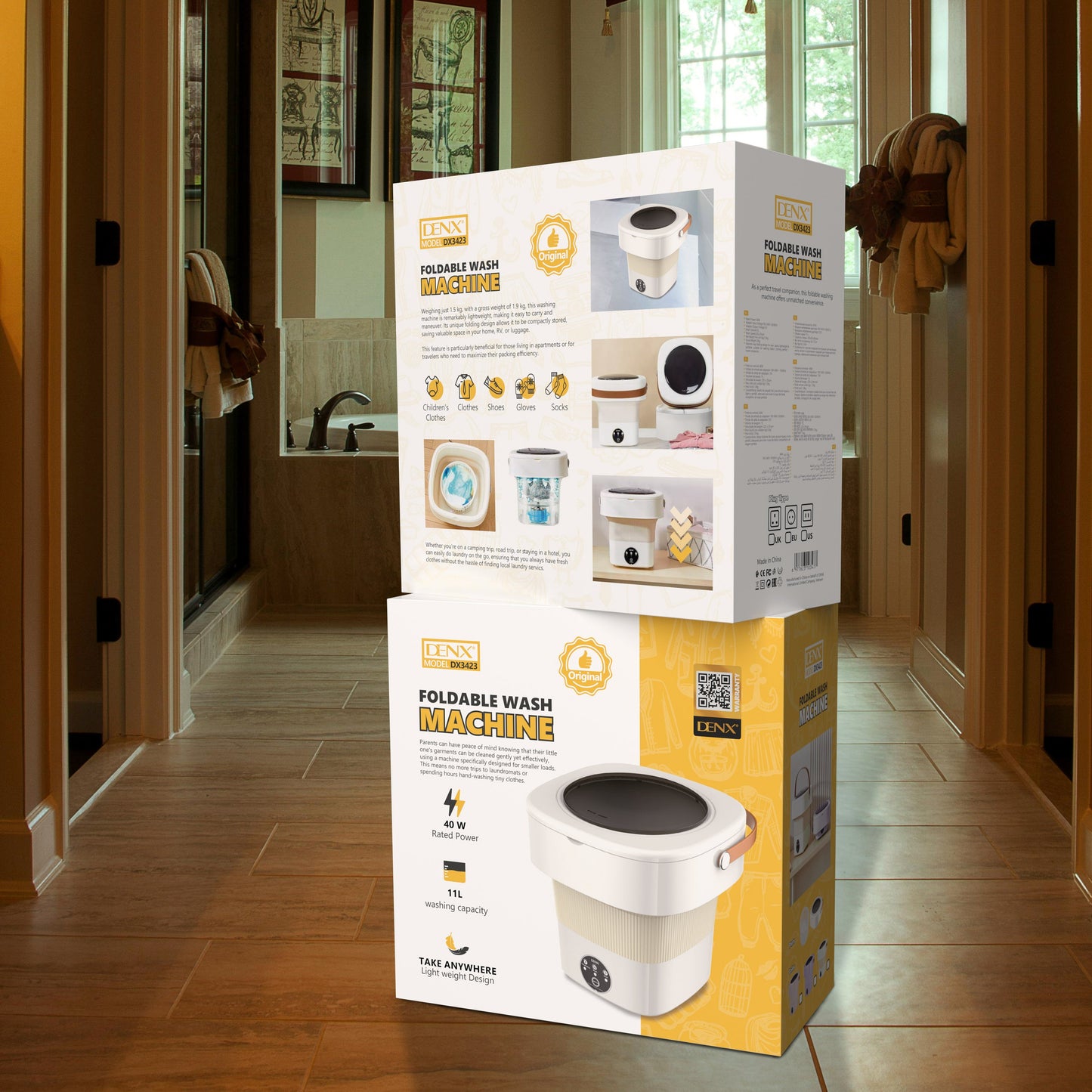 Foldable Mini Washing Machine