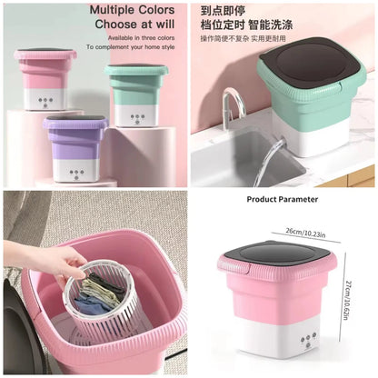 Foldable Mini Washing Machine