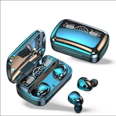 M10 TWS Bluetooth 5.1 Earphones 2400mAh